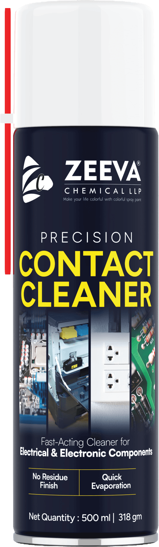 Zeeva Contact Cleaner spray can